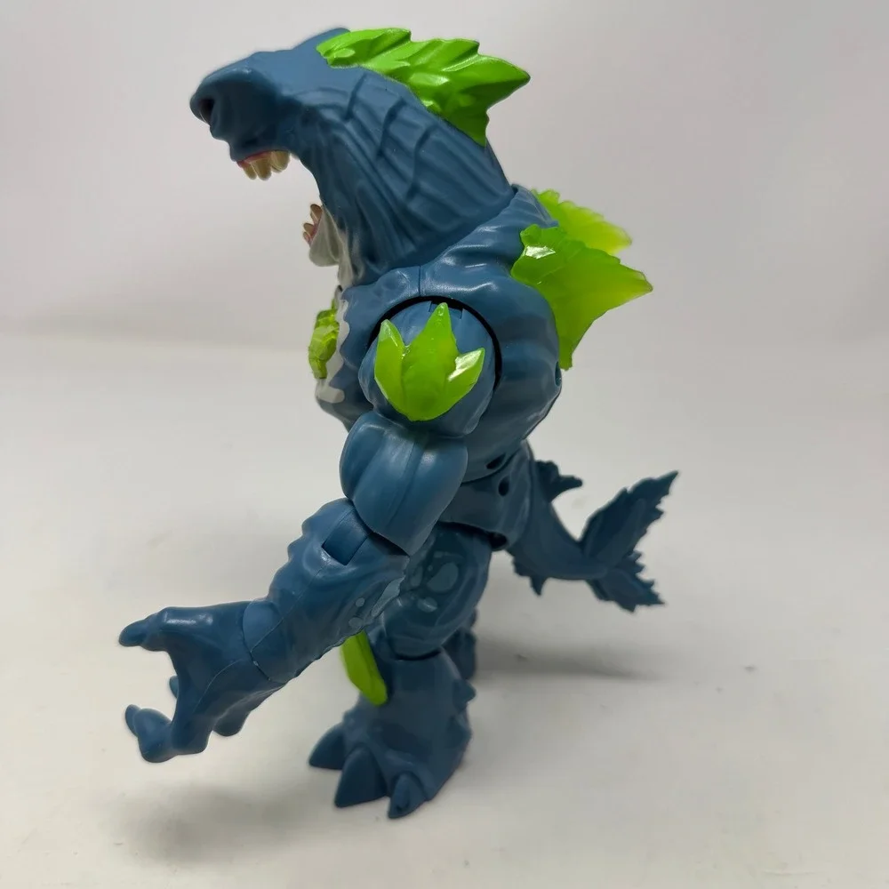 Moose Toys Heroes of Goo Jit Zu Deep Goo Sea Thrash Shark Action Figure Blue EUC